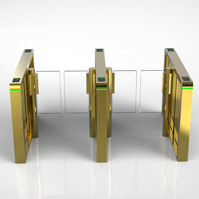 Cổng tốc độ kính cường lực Rfid Cửa quay nhanh Vượt qua chiều rộng 900mm