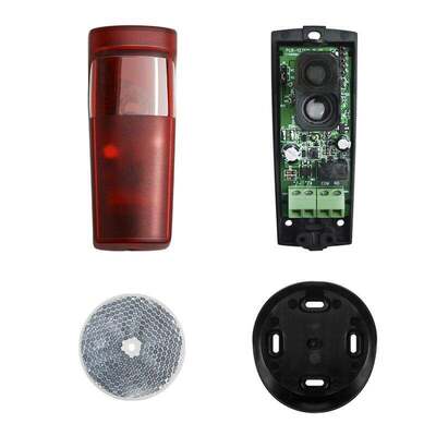 Chùm tia hồng ngoại phản xạ phân cực với khoảng cách cảm biến 7m và bảo vệ IP54 cho thiết bị mở cửa và cổng nhà để xe