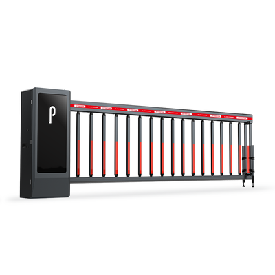 Thép không gỉ hạng nặng 200W 5m Boom Length Automatic Barrier Gate cho an ninh xe