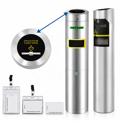 Bộ sưu tập thẻ RFID thép không gỉ 304 với dung lượng 280 thẻ và cảm biến chuyển động mở cửa cho kiểm soát truy cập phòng tập thể dục