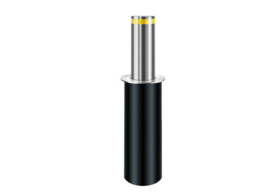 Trụ chắn đường tự động bằng thép không gỉ 304, chịu tải 70T và thời gian nâng 3-6 giây để bảo vệ chống khủng bố