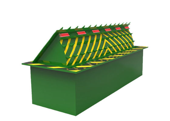 Rào chắn đường thủy lực cảnh báo đèn LED tải trọng 80 tấn công suất 3.7KW