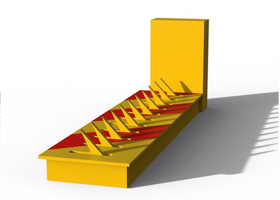 Đâm móng tay sát thủ lốp xe, giao thông tự động cản trở đường điện có thể thu vào