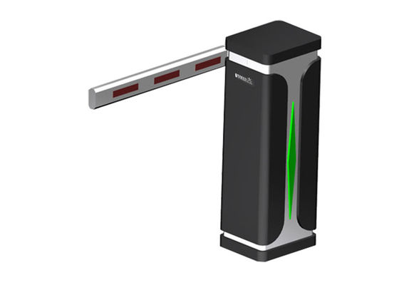 Cổng rào chắn tự động động cơ servo DC 24V 100W có đèn LED cho đường cao tốc và bãi đỗ xe