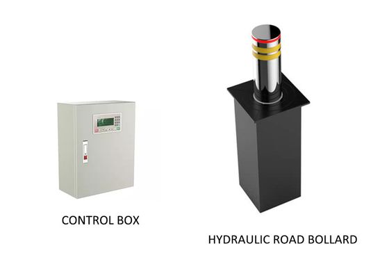 Heavy Duty IP68 Dia 324mm tự động Rising bollards Đối với các bệnh viện / Sân bay