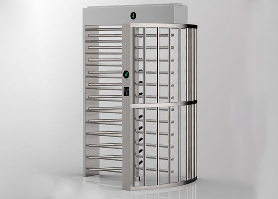 Cổng xoay toàn thân SS304 với thời gian phản hồi 0.2 giây và tay đòn 600mm cho kiểm soát truy cập an ninh cao