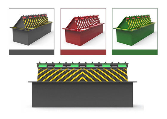 Chặn đường thủy lực RS485 3.7KW IP68 để kiểm soát giao thông xe cộ an ninh cao