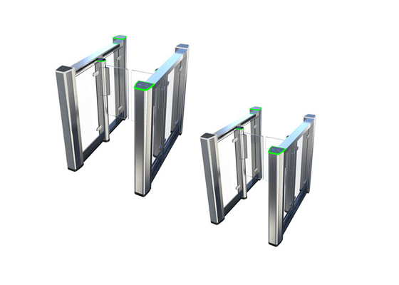 Nhận dạng khuôn mặt IP54 RS485 Cổng xoay sinh trắc học 10mm acrylic
