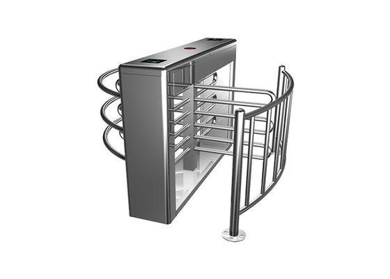 Cửa xoay eo rotor 120 độ với tốc độ 30 người/phút và thời gian phản hồi 0.2 giây