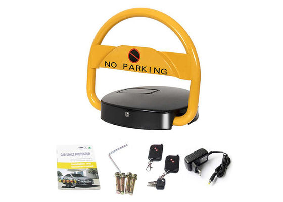 Khóa đỗ xe chống nước IP67, chịu nén 2 tấn, pin sạc DC6V, khóa đỗ xe