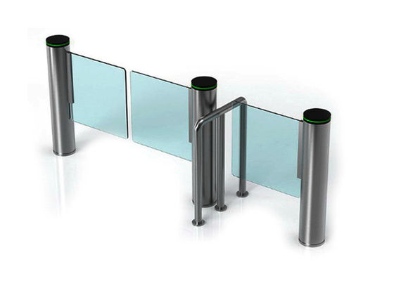 200W DC24V cổng an ninh người đi bộ không có bàn chải với 0.4S Thời gian mở cửa