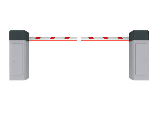 Cổng rào chắn xe tự động 120W 6m cánh tay kép cảm biến cho kiểm soát bãi đỗ xe