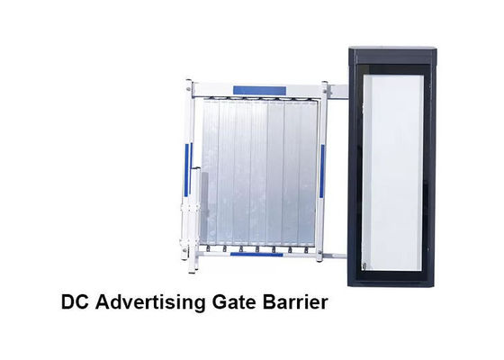 DC24V 3s Speed Automatic Barrier Gate với cánh tay quảng cáo để kiểm soát giao thông