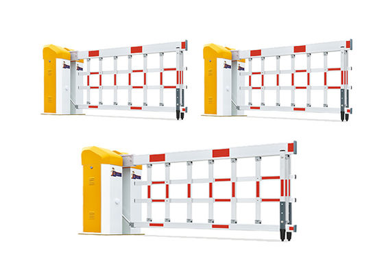 6m Arm SS316 Airborne Boom Barrier Gate với tốc độ chạy 9s và năng lượng 250W