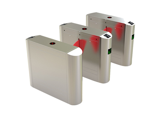 Nhận dạng khuôn mặt Mã vạch vé Cổng rào cản mặt phẳng 100W