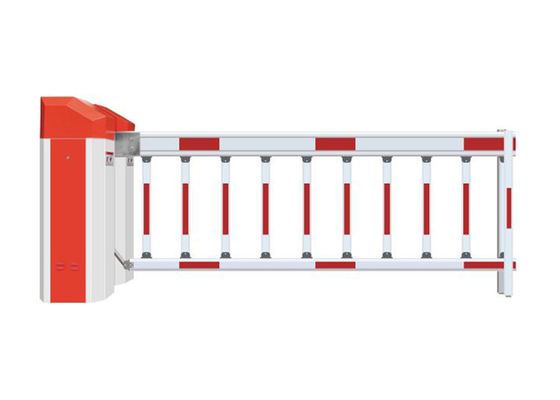 Cổng rào chắn tự động IP44 với Quản lý thẻ RFID và Tay cần dài 6m để Kiểm soát bãi đỗ xe an toàn