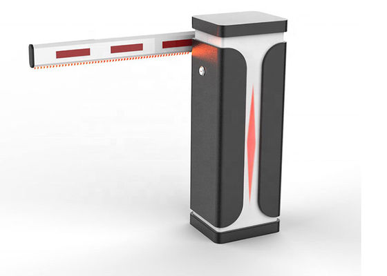 Cổng rào chắn tự động giao tiếp RS485 động cơ không chổi than với công suất 200W và tay cần LED