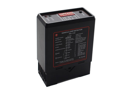 Đầu dò vòng lặp kênh đơn an ninh cổng chắn đỗ xe với thời gian phản ứng 100ms, rơ le đầu ra 240V/5A và độ nhạy có thể điều chỉnh