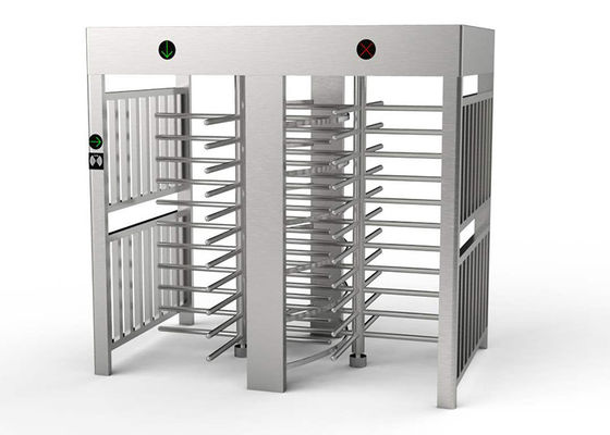 Không thấm nước Double Channel Full Height Turnstile với thời gian phản hồi 0,2S cho kiểm soát truy cập sân vận động
