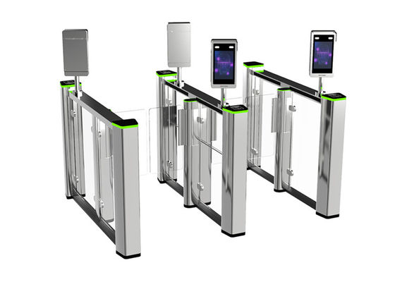 Cổng xoay Tripod kiểm soát người đi bộ với đèn LED RGB IP44, chiều cao 1060mm