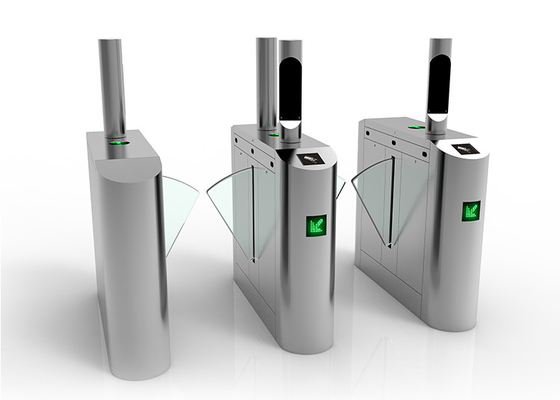 Nhận dạng khuôn mặt BLDC Motor Flap Barrier Gate Control Access Control RS232