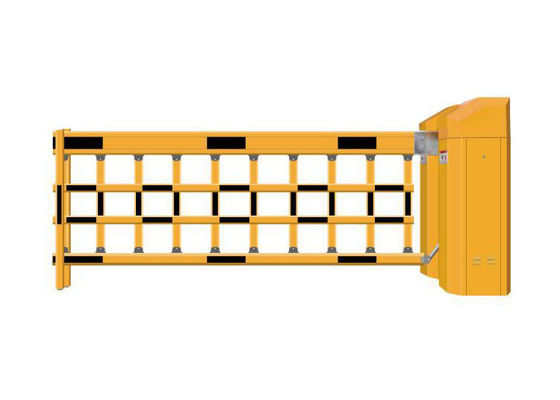 IP44 Cổng rào chắn tự động với động cơ 250W và cánh tay 6m để kiểm soát bãi đậu xe an toàn