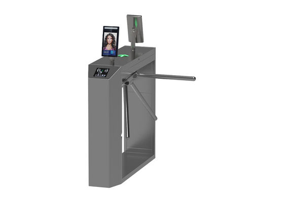 Cổng xoay ba càng bằng thép không gỉ SS304 hai chiều với chiều rộng 550mm để kiểm soát người đi bộ