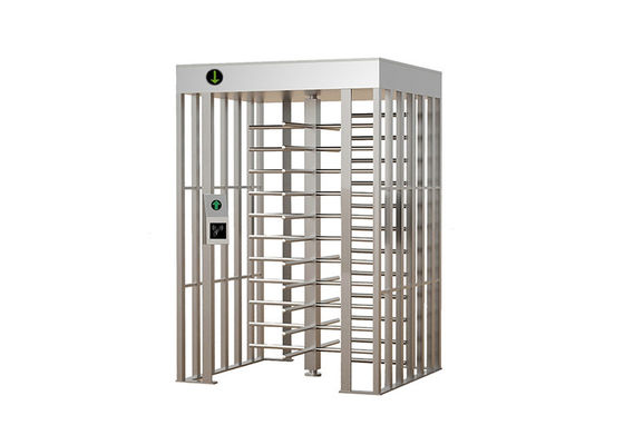 Một làn đường RS485 Full Height Turntile với 2CBM Package Volume và IP54 Waterproof Security Pedestrian Gate