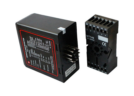 PD132 230VAC Bộ dò vòng lặp xe cảm ứng với Thời gian phản ứng 100ms Tiêu thụ điện 4.5VA Kênh đơn để Điều khiển giao thông