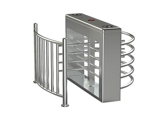 SS304 RFID vòng xoay chiều cao eo với 30W điện và thời gian phản hồi 0,2S để kiểm soát truy cập an toàn