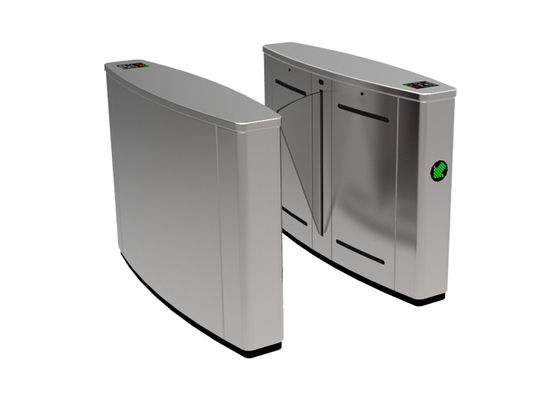 Thép không gỉ DC24V RS485 Flap Barrier Gate Access Control Turntile với động cơ không chải