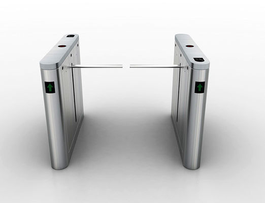 SS316 IP54 Drop Arm Turnstile với động cơ 40W để kiểm soát truy cập và bảo mật cổng rào cản