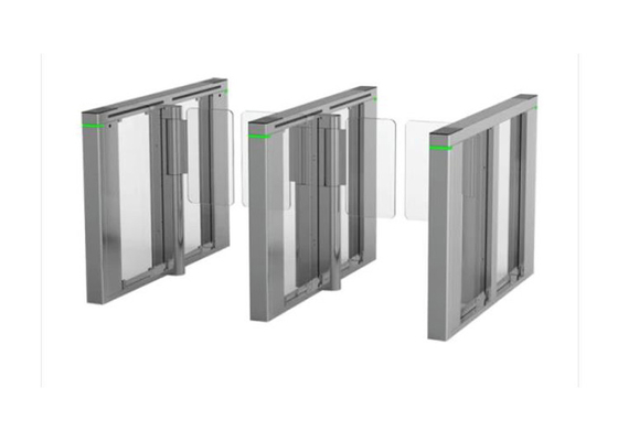 Động cơ DC 10mm Cổng rào chắn bằng kính acrylic RS485 SS cho người đi bộ
