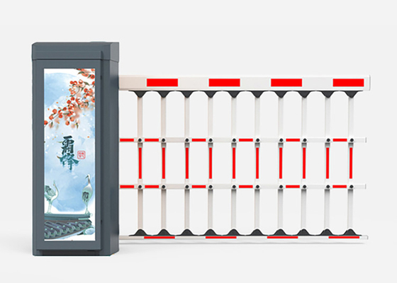 Quảng cáo thương mại Hàng rào thông minh Cánh tay rào Cổng Động cơ không chổi than 24VDC